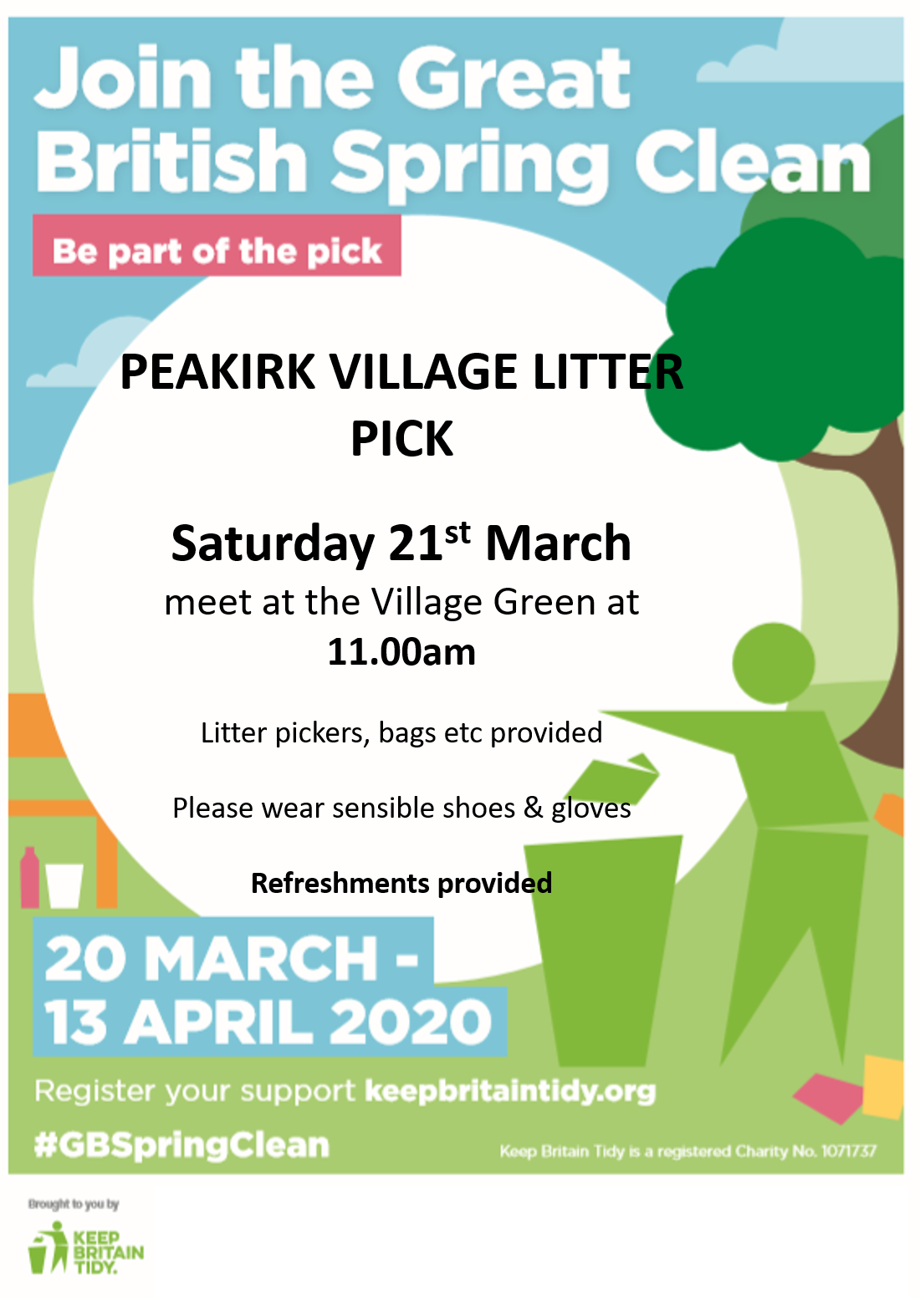 Play Your Part in the Litter Pick – EVENT CANCELLED